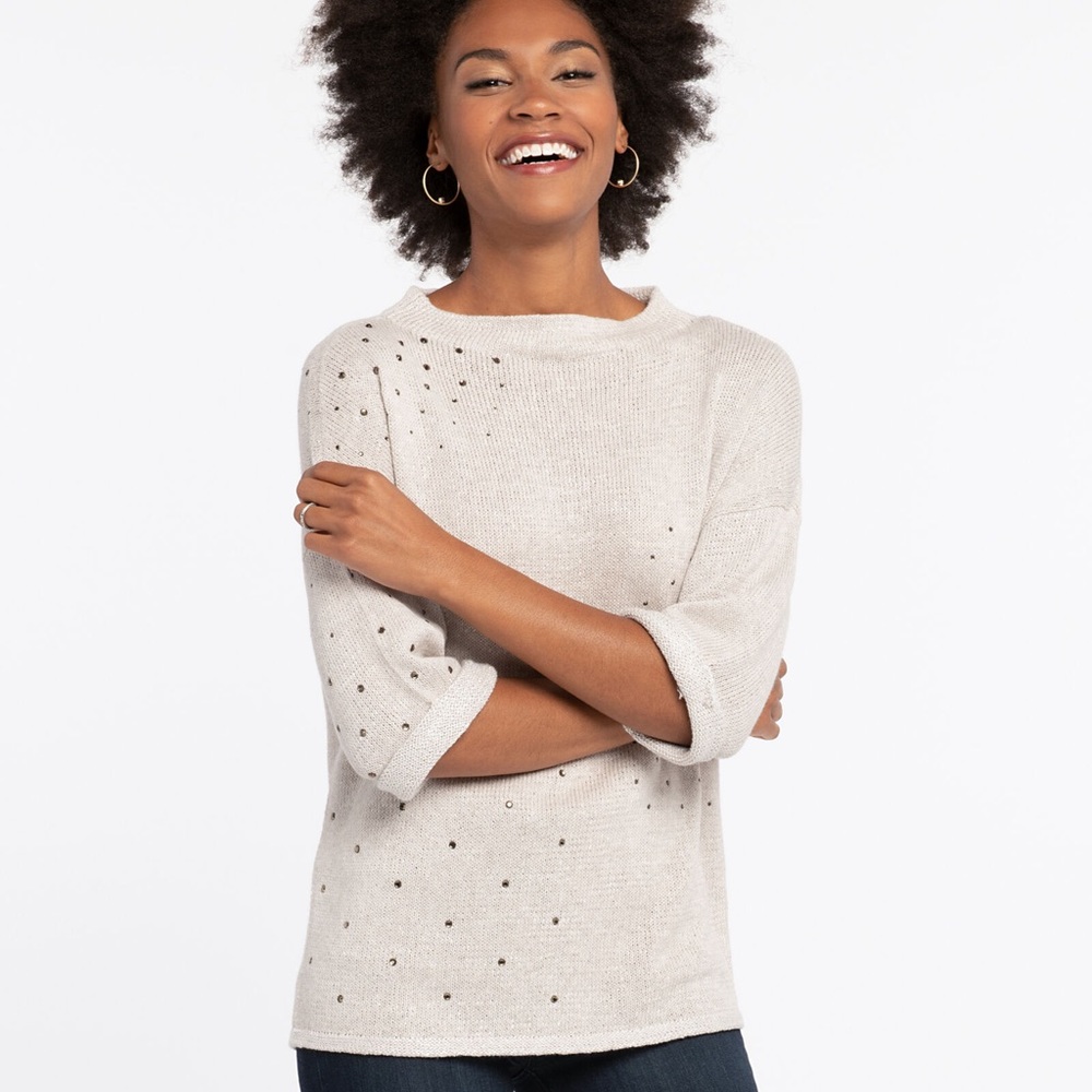Nic+ Zoe STARRY EYED SWEATER